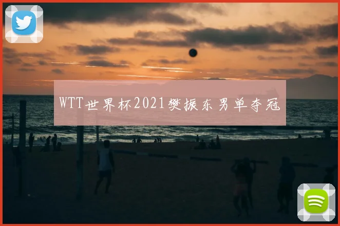 WTT世界杯2021樊振东男单夺冠